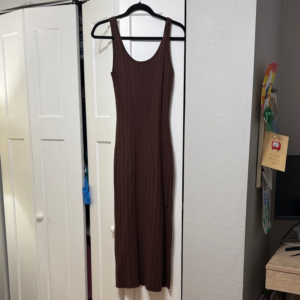 Abercrombie & Fitch Chocolate Midi Dress